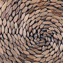 Southern Enterprises Drayton Round Water Hyacinth Stools 2-pack - 24"