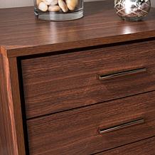 Southern Enterprises Ekstene Bedside Table - Walnut