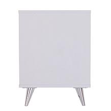 Southern Enterprises Ekstene Bedside Table - White