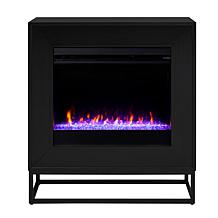 Southern Enterprises Frescan Color Changing Electric Fireplace