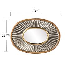 Southern Enterprises Froxley Oval Decorative Mirror
