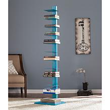 Southern Enterprises Jersey Spine Tower Shelf - Cyan