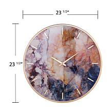 Southern Enterprises Marbella Multicolor Wall Clock