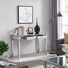 Southern Enterprises Mindel Mirrored Desk