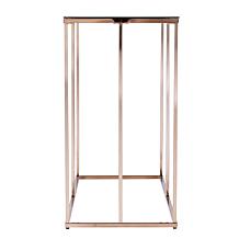 Southern Enterprises Nicholance Contemporary Glass-Top Console Table