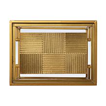 Southern Enterprises Penketh Glass-Top End Table w/ Storage