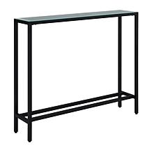 Southern Enterprises Pinsley Narrow Console Table - Black