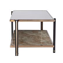 Southern Enterprises Thornsett Cocktail Table w/ Mirrored Top