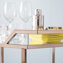 Southern Enterprises Vikram Bar Cart - Champagne
