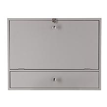 Southern Enterprises Wall Mount Laptop Desk - Warm Gray