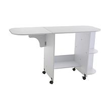 Southern Enterprises White Sewing and Craft Station