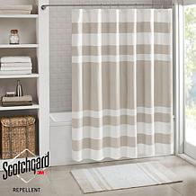Spa Waffle Shower Curtain with 3M Treatment - Taupe/72"