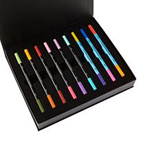 Spectrum Noir Artliner 6/Pkg - Black, Fine & Brush