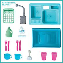 SPLASHFUN: Wash-up Kitchen Sink Play Set w/ Running Water