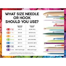 Squish Stitch Jumbo-Weight Polyester Yarn, 26 Yards