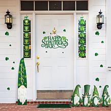 St. Patrick's Wooden Gnome Porch Decor