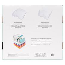 Stackable Paper Trays 4-piece Set 12x13 Inches
