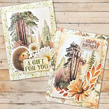 Stamps by Me Best Day Ever Woodlands & Fall Card-Making Kit - 18 Cards