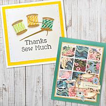 Stamps by Me Delicate Stitch Card-Making Kit
