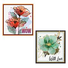 Stamps by Me Floral Theme Stamps and Dies 42-piece Kit 