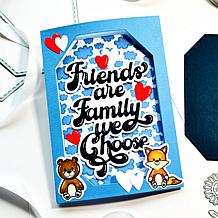 Stamps of Life 5" x 7" Window Card Front Stamp and Die Set