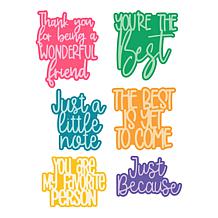 Stamps of Life Best Word Die Kit - Set of 12