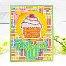 Stamps of Life Flower Frenzy A2 Card Front Stamp and Die Set