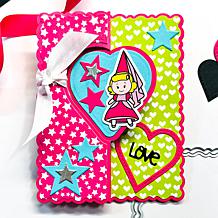 Stamps of Life Heart-Design Flip-It Card Kit