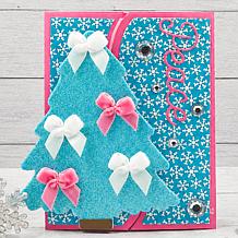 Stamps of Life Set of 96 Velvet Bows with Ribbon