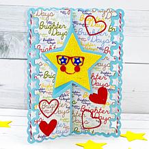 Stamps of Life Stars Flip-It Interactive A2 Card Stamp and Die Set