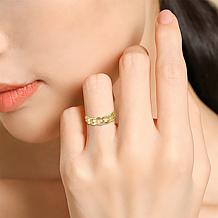 Stately Steel Cuban Chain Ring