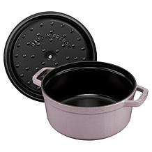 Staub 4-Quart Cast Iron Round Cocotte in Matte Colors