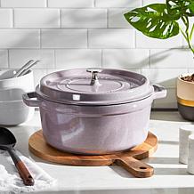Staub 4-Quart Cast Iron Round Cocotte in Matte Colors