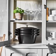 Staub Cast Iron 4-Piece Stackable Set - Cherry