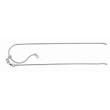 Sterling Silver 22" Polished and Diamond-Cut Snake Chain