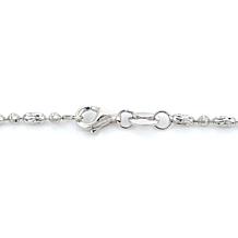 Sterling Silver Cultured Pearl and White Topaz Y-Drop Necklace