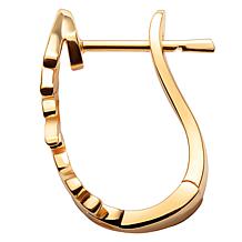 Sterling Silver Script Name Earrings