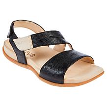 Strive Jinny Adjustable Leather Slingback Sandal