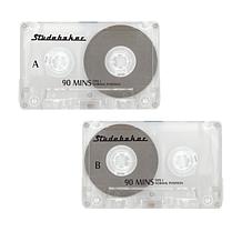 Studebaker 90-Minute Recording Audio Cassette 3-pack