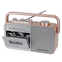 Studebaker SB2130 Portable AM/FM Radio & Cassette Player/Recorder