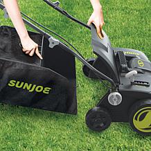 Sun Joe 15" Electric Lawn Scarifier & Dethatcher with Bag
