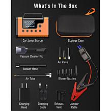Sungale Car Jump Starter with Air Compressor and Vacuum Cleaner
