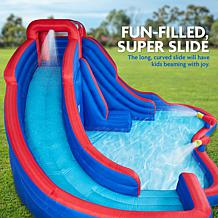 Sunny & Fun Double Dip Inflatable Water Slide Park