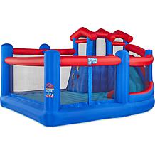 Sunny & Fun Inflatable Hoop N’ Slide Park