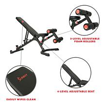Sunny Health and Fitness Fully Adjustable Utility Weight Bench