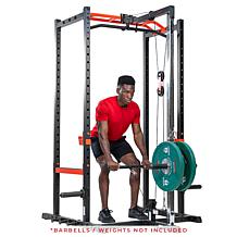 Sunny Health & Fitness Lat Pull Down Attachment for Power Racks