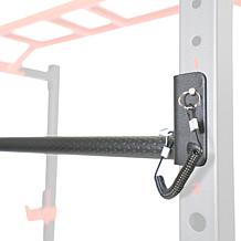 Sunny Health and Fitness Pull Up Bar Attachment for Power Racks/Cages