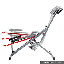 Sunny Health and Fitness Upright Row-N-RidE Exerciser 077S
