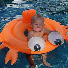 SUNNYLiFE Baby Float Sunny the Sea Creature Orange Crab with Canopy