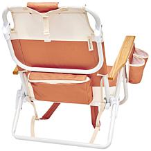 SUNNYLiFE Deluxe Beach Chair Terracotta Fabric Lounger Seat 